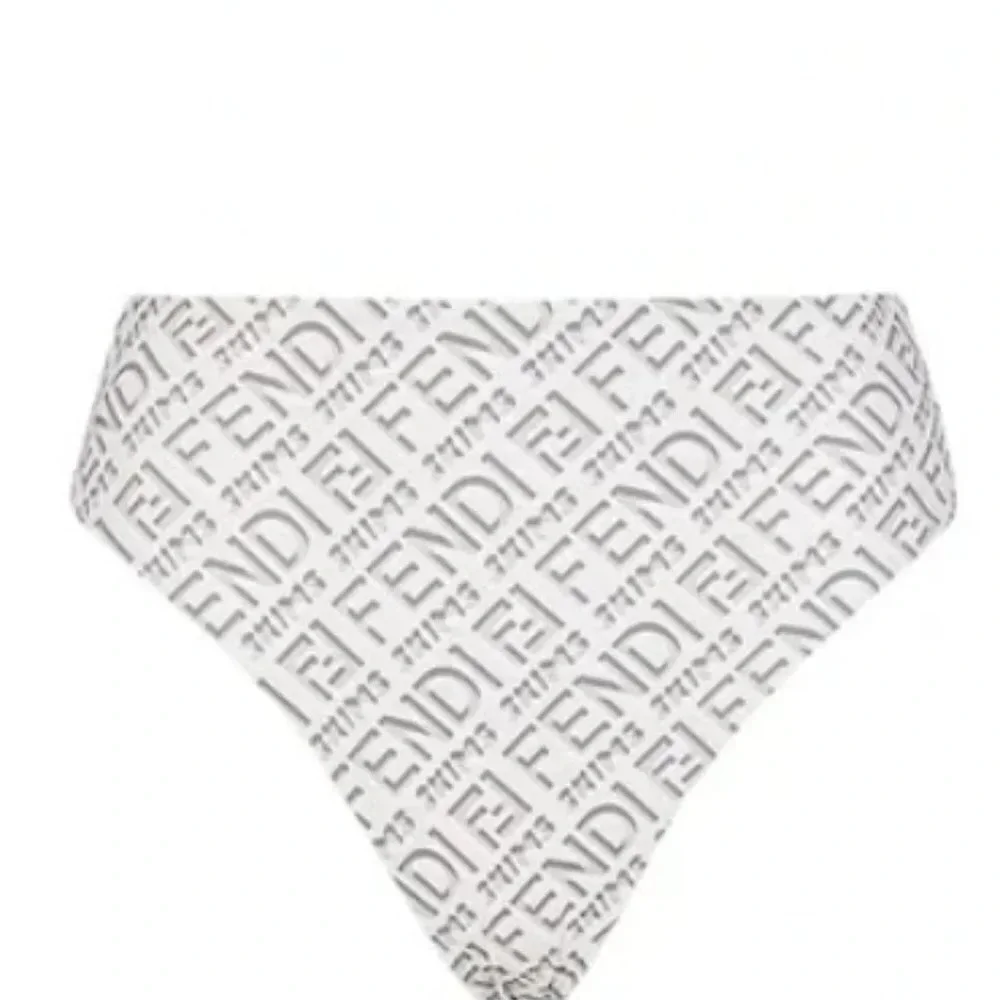 FENDI X SKIMS White Reversible Bikini Bottom NWT New swimwear bathing suit